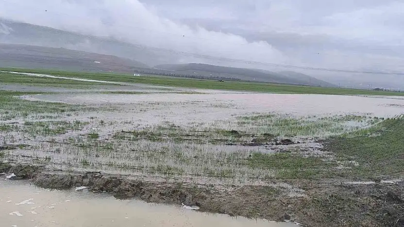 Gaziantep'te tarım arazileri su altında kaldı