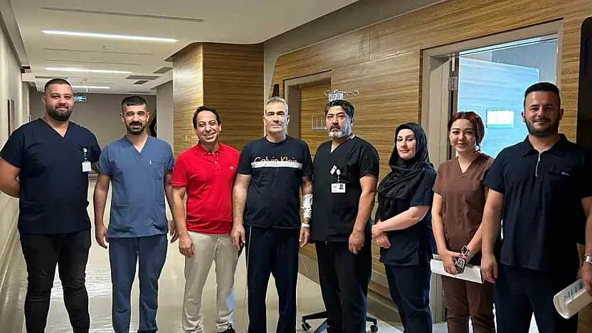 Gaziantep'te yapay kalp cihazı ile anjiyo hayat kurtardı
