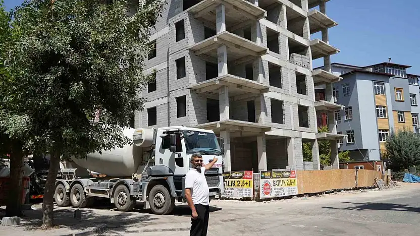 Gaziantep'te yerinde dönüşümle yeni binalar yükseliyor