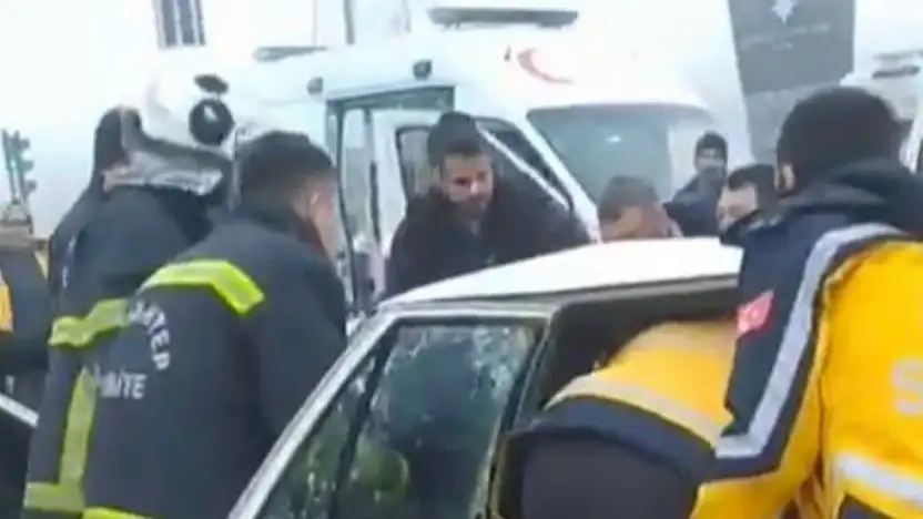 Gaziantep'te zincirleme trafik kazası: 1 ölü, 6 yaralı