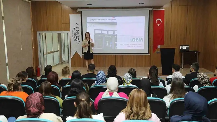 Gaziantep'teki gençler, istihdam için İGEM'in yolunu tutuyor