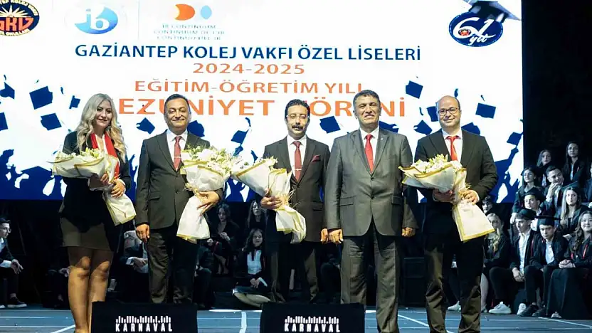 GKV Özel Liseleri Öğrencilerinin kep gururu