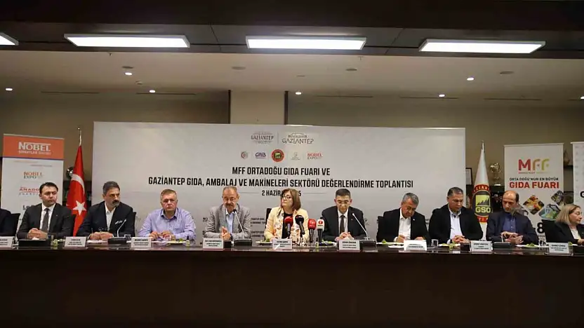 GSO'da gıda fuarı ve sektör değerlendirme toplantısı gerçekleştirildi