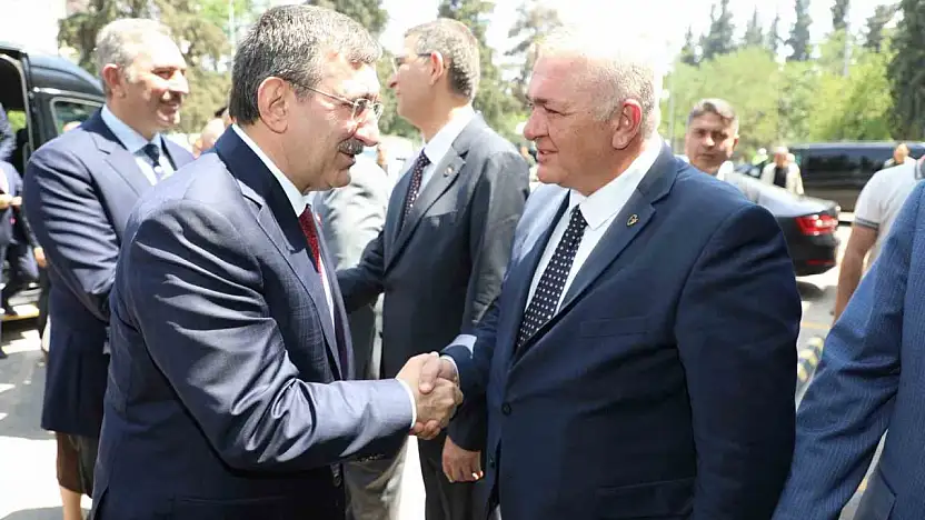 GTB Başkanı Akıncı, sektörel talepleri Cumhurbaşkanı Yardımcısı Yılmaz'a sundu