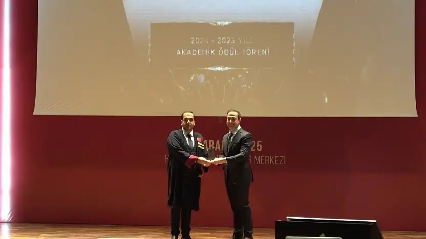 Hasan Kalyoncu Üniversitesi'nde 'Akademik Ödül Töreni'