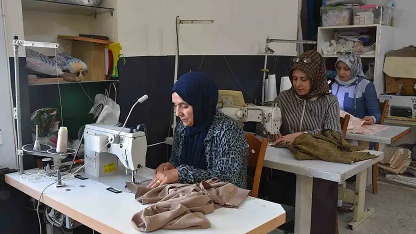 Hayallerinin peşinden koşan kadınlar el sanatları kooperatifi kurdu