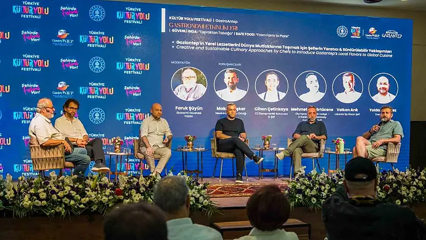 Kültür Yolu Festivali GastroANTEP ile gastorominin ünlü isimleri gazi şehirde buluştu
