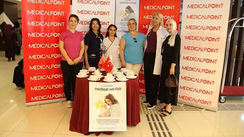 Medical Point Gaziantep Hastanesi'nde anne sütünün önemine dikkat çekildi