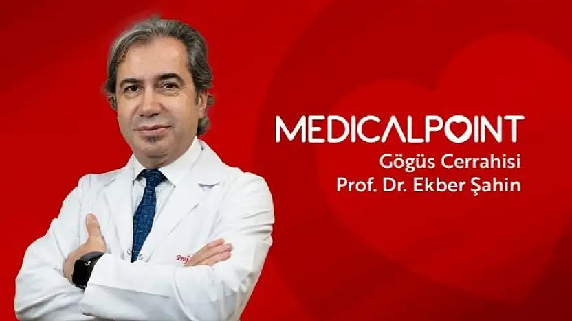 Prof. Dr. Şahin: 'göğüs ağrısını asla hafife almayın'