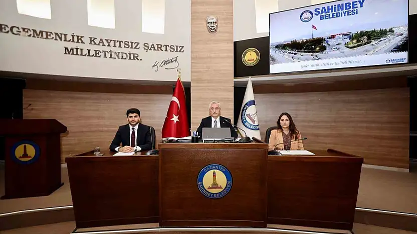 Şahinbey Belediyesi kasım ayı meclis toplantısı yapıldı