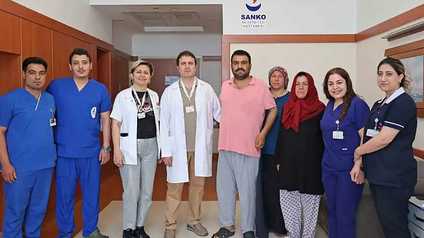 SANKO Üniversitesi Hastanesi'nde başarılı böbrek nakli