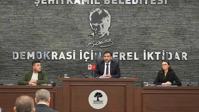 Şehitkamil Belediyesi Haziran ayı meclis toplantısı yapıldı
