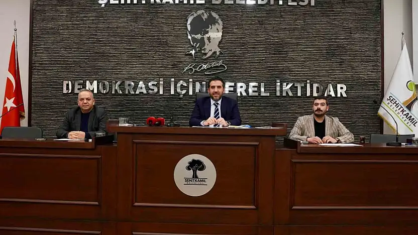 Şehitkamil Belediyesi şubat ayı meclis toplantısı tamamlandı