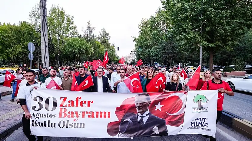 Şehitkamil'de 30 Ağustos Zafer Bayramı coşkuyla kutlandı
