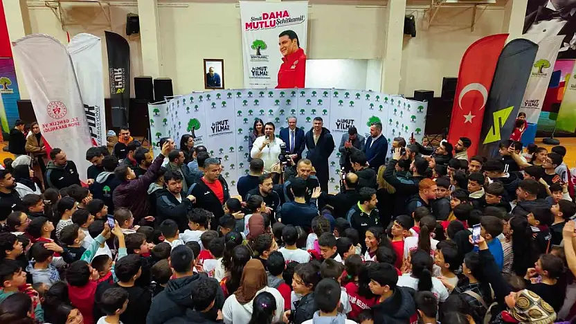 Şehitkamil'de spor dolu buluşma