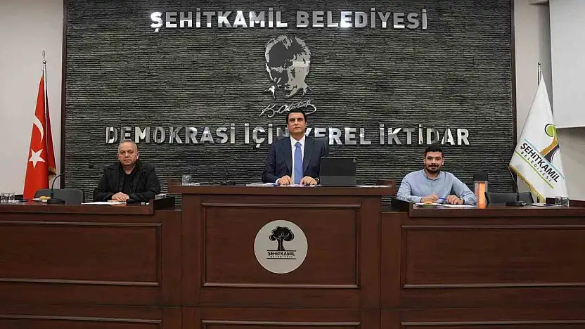 Şehitkamil'de yılın ilk meclis toplantısı yapıldı
