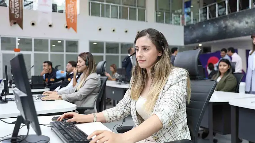 Türkiye'nin ilk yapay zeka destekli çağrı merkezi Gaziantep'te