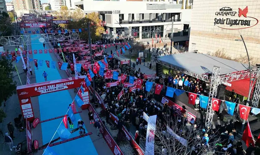 7'nci Gazi Yarı Maratonu pazar günü başlıyor