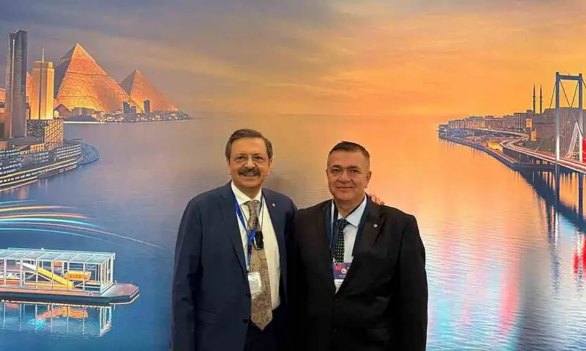 Akıncı, Kahire'de Türkiye-Mısır İş Forumu'na katıldı
