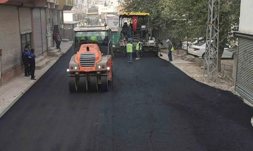 Araban'da içme suyu şebekesi çalışmaları tamamlandı, asfalt çalışmaları başladı