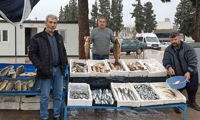 Araban'da soğuk hava balığa talebi artırdı