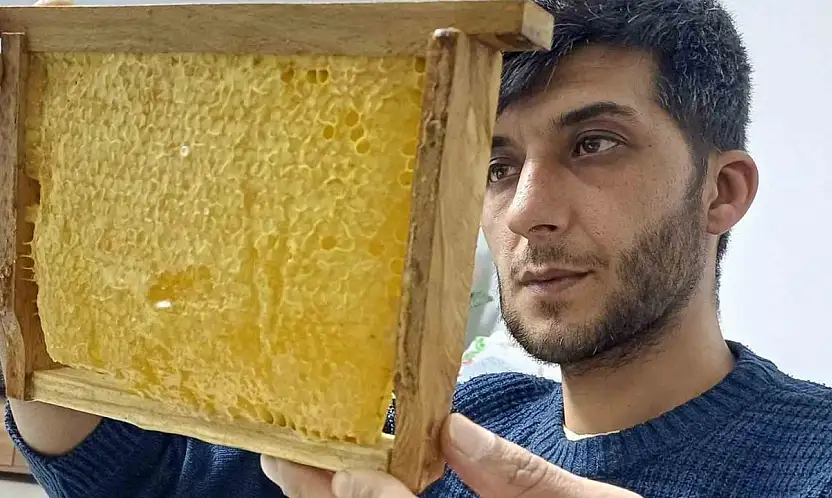 Araban'da üretilen bala yoğun talep