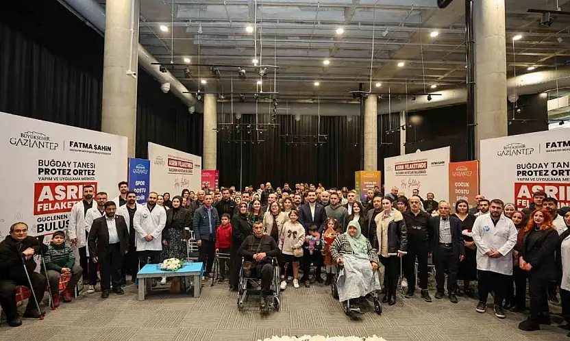 Asrın felaketinde güçlenen hayatlar Gaziantep'te buluştu