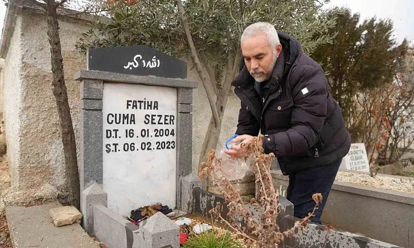 Asrın felaketinde oğlunu kaybeden baba: 'Biz hala 6 Şubat'tayız'