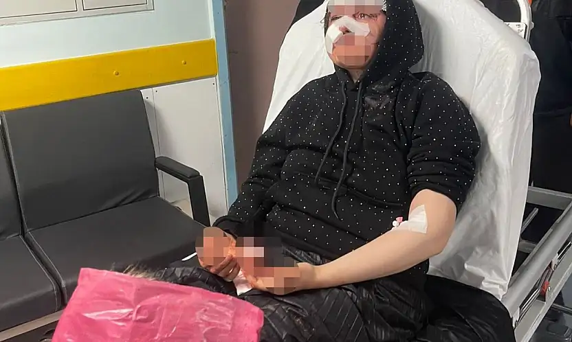 Boşanmak isteyen karısını öldüresiye darp eden koca tutuklandı