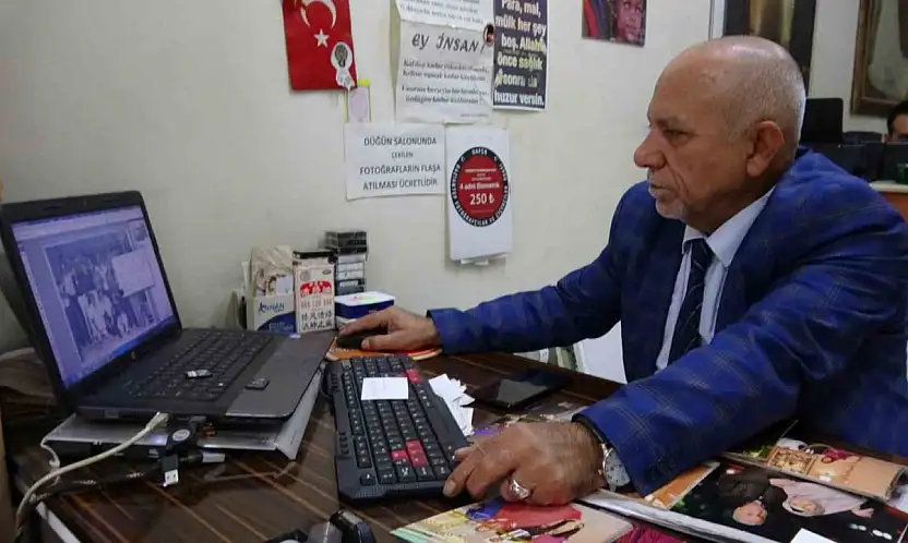 Çocukluk hayali olan fotoğrafçılığı 55 yıldır sürdürüyor