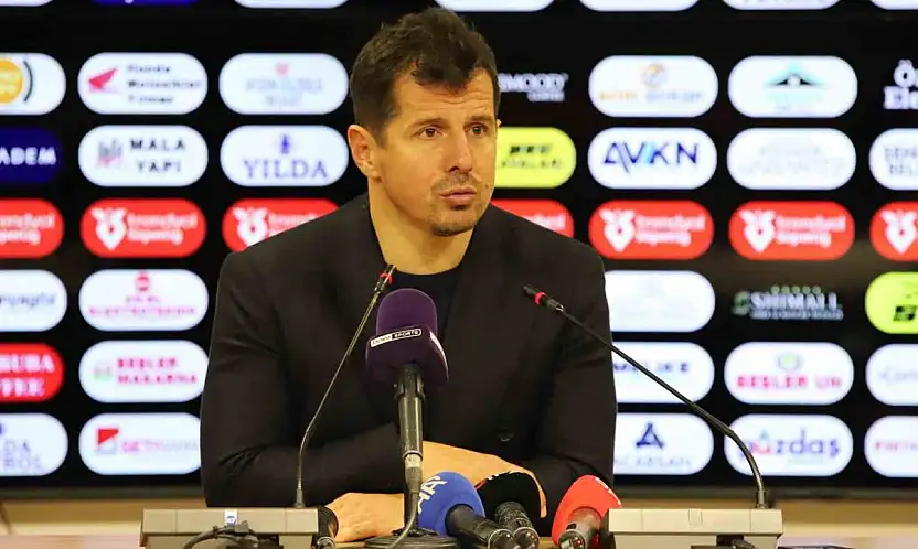 Emre Belözoğlu: 'Bugün oynadığımız futbola çok fazla söylenecek bir şey yok'