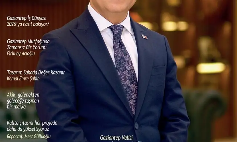 Face Dergisi'nin yeni sayısında kapak konuğu Gaziantep Valisi Kemal Çeber oldu,