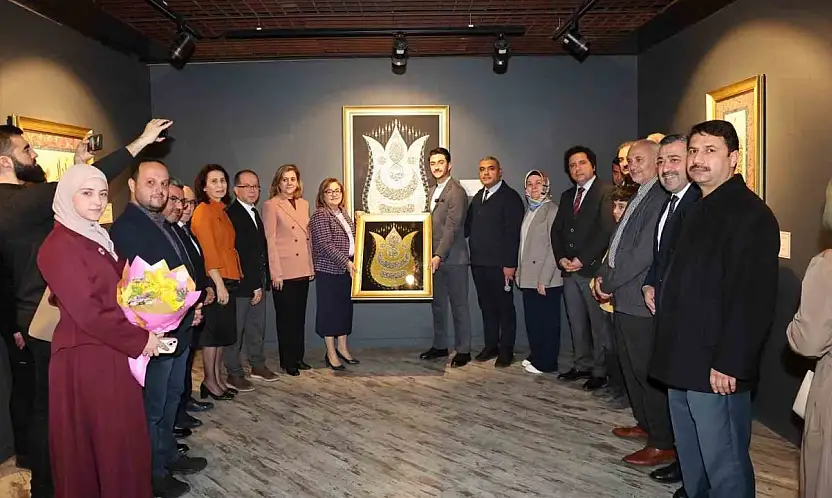 Gaziantep Büyükşehir'den 'Kalemden Kalbe' Hüsn-i hat sergisi