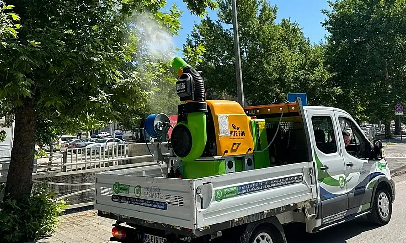 Gaziantep Büyükşehir, ilaçlama çalışmalarını arttırdı
