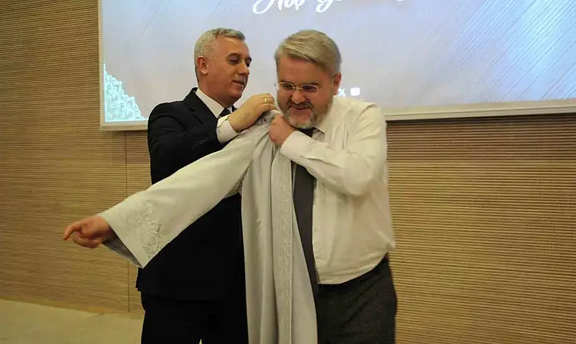 Gaziantep İl Müftüsü Mustafa Soykök göreve başladı