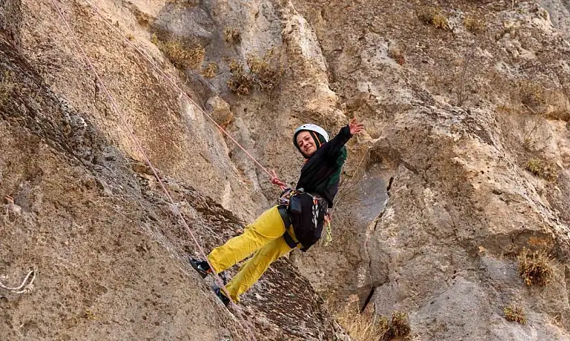 Gaziantep'in kanyonları adrenalin tutkunlarının adresi oldu