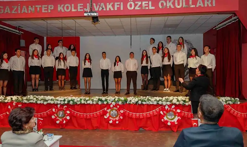 Gaziantep Kolej Vakfı Özel Okullarında Cumhuriyet Bayramı coşkusu