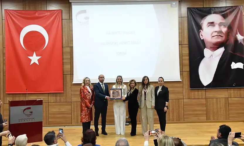 Gaziantep Kulübü 2025 Geleneksel Hizmet Ödülü Töreni gerçekleştirildi