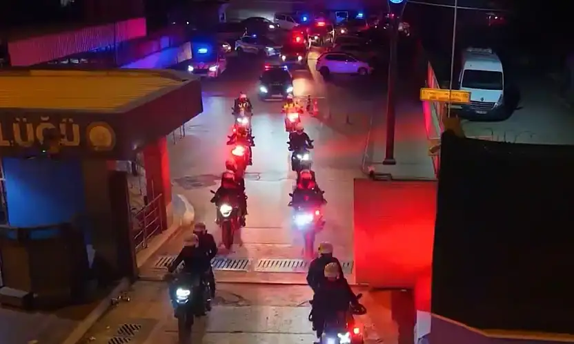 Gaziantep'te 'Huzur-27' uygulaması: Aranan 28 şahıs yakalandı