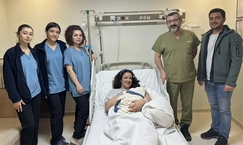 Gaziantep'te 2026 yılının ilk bebeği 'Ayaz' oldu