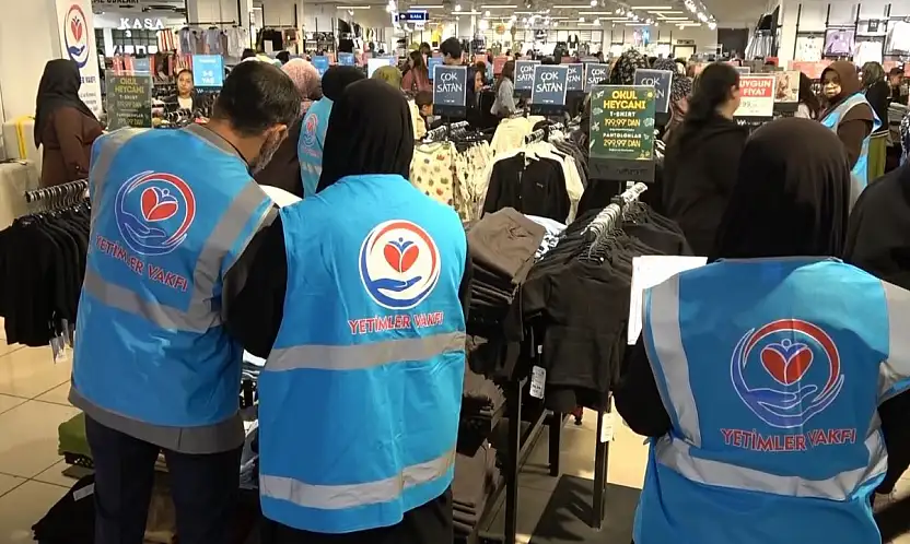 Gaziantep'te 250 yetim çocuğa kışlık yardım