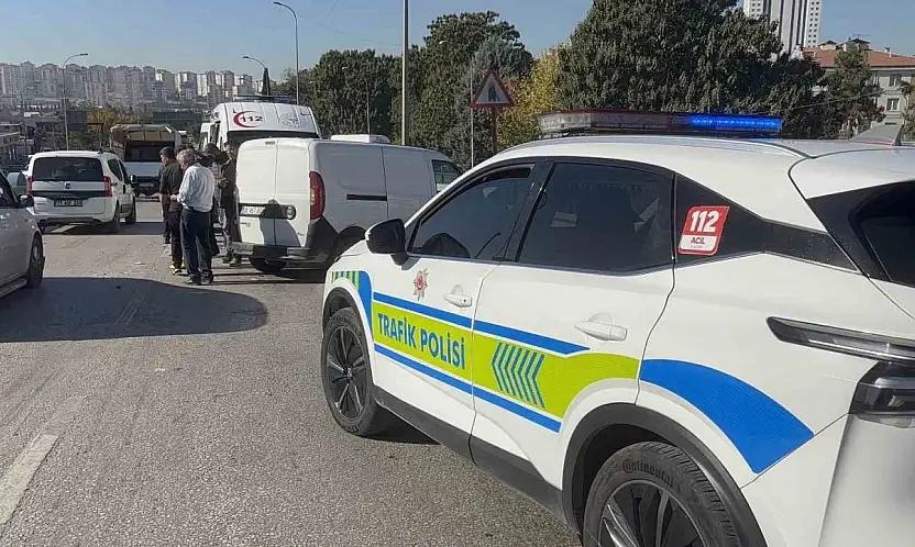 Gaziantep'te 5 aracın karıştığı zincirleme kaza: 1 yaralı