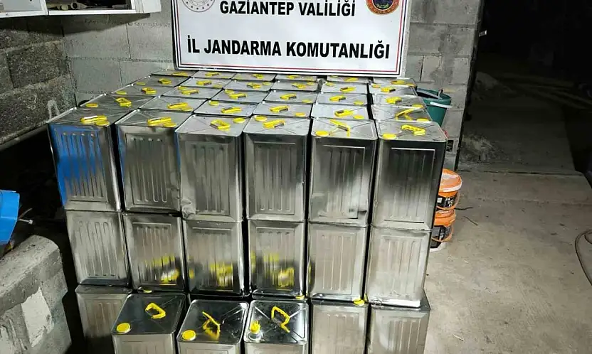 Gaziantep'te 500 bin TL değerinde sahte zeytinyağı ele geçirildi: 1 gözaltı