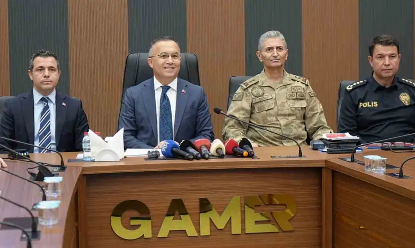 Gaziantep'te 626 terör operasyonu yapıldı, 662 kilo uyuşturucu ele geçirildi