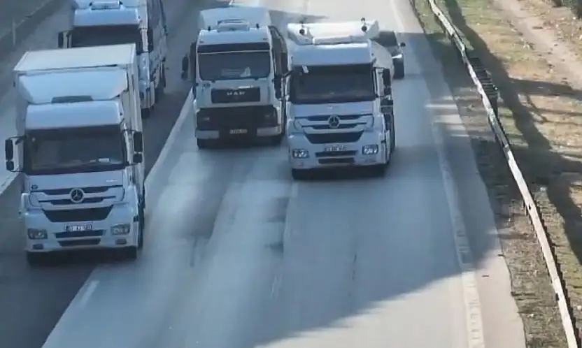 Gaziantep'te dron destekli denetimlerde 4 bin 786 araca ceza