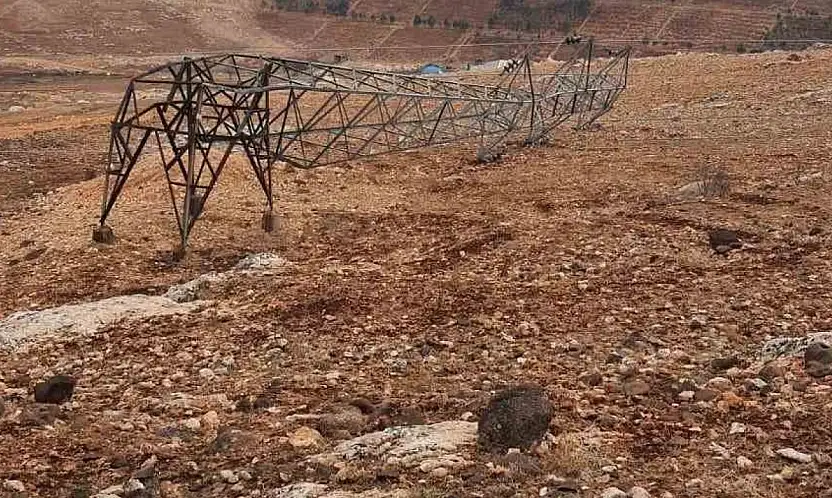 Gaziantep'te elektrik direği hırsızlığı tekrarlandı: 2 ayda 3.4 milyon TL'lik zarar
