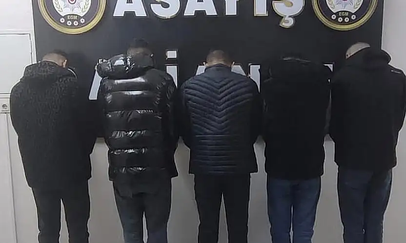 Gaziantep'te iki iş yerine silahla ateş edilmesine ilişkin 5 şüpheli yakalandı