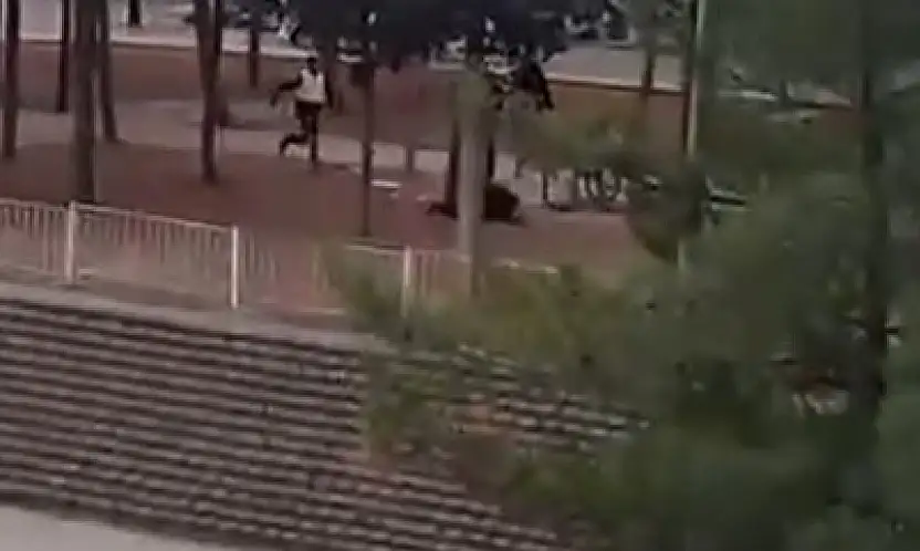 Gaziantep'te karısını öldüren zanlının vurularak yakalanma anı kamerada