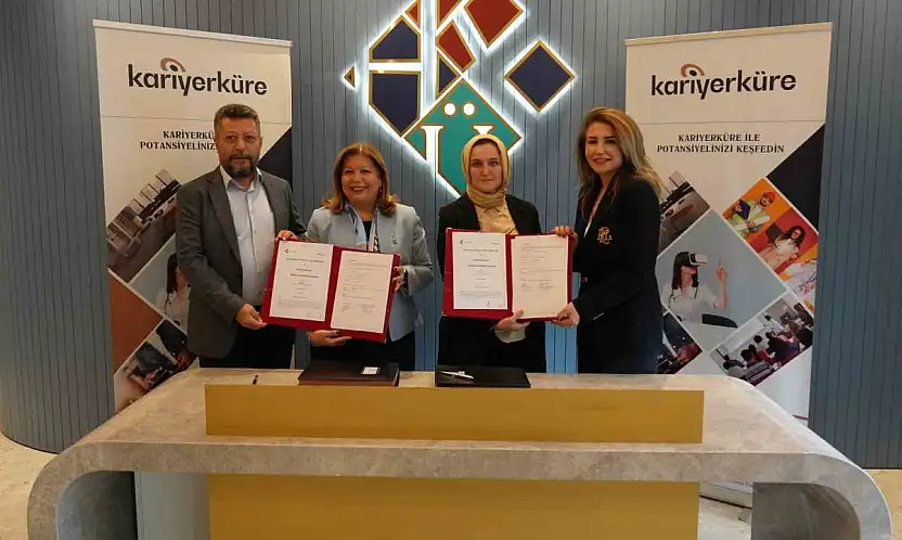 Hasan Kalyoncu Üniversitesi ile Kariyerküre Eğitim Arasında iş birliği protokolü imzalandı