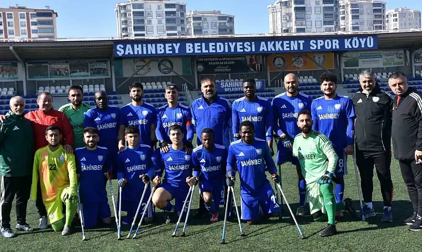 Şahinbey Ampute çıkışını sürdürüyor